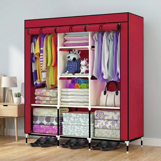 Armoire de rangement en tissu 175*45*130cm — vue 2