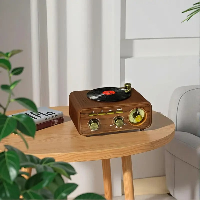 Radio & Haut-Parleur Vintage Bluetooth Meier™ – Élégance Rétro, Technologie Moderne — vue 12