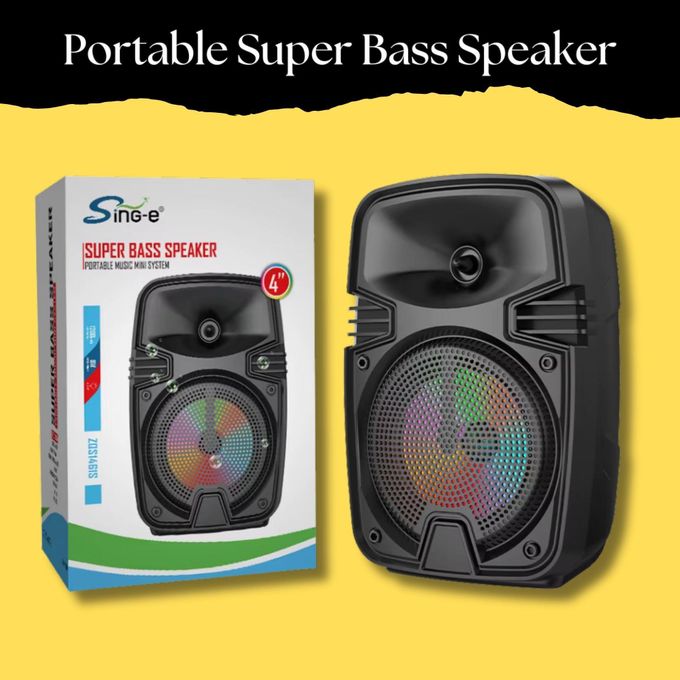 Haut-Parleur Mini Portable SinG-e zqs1461s