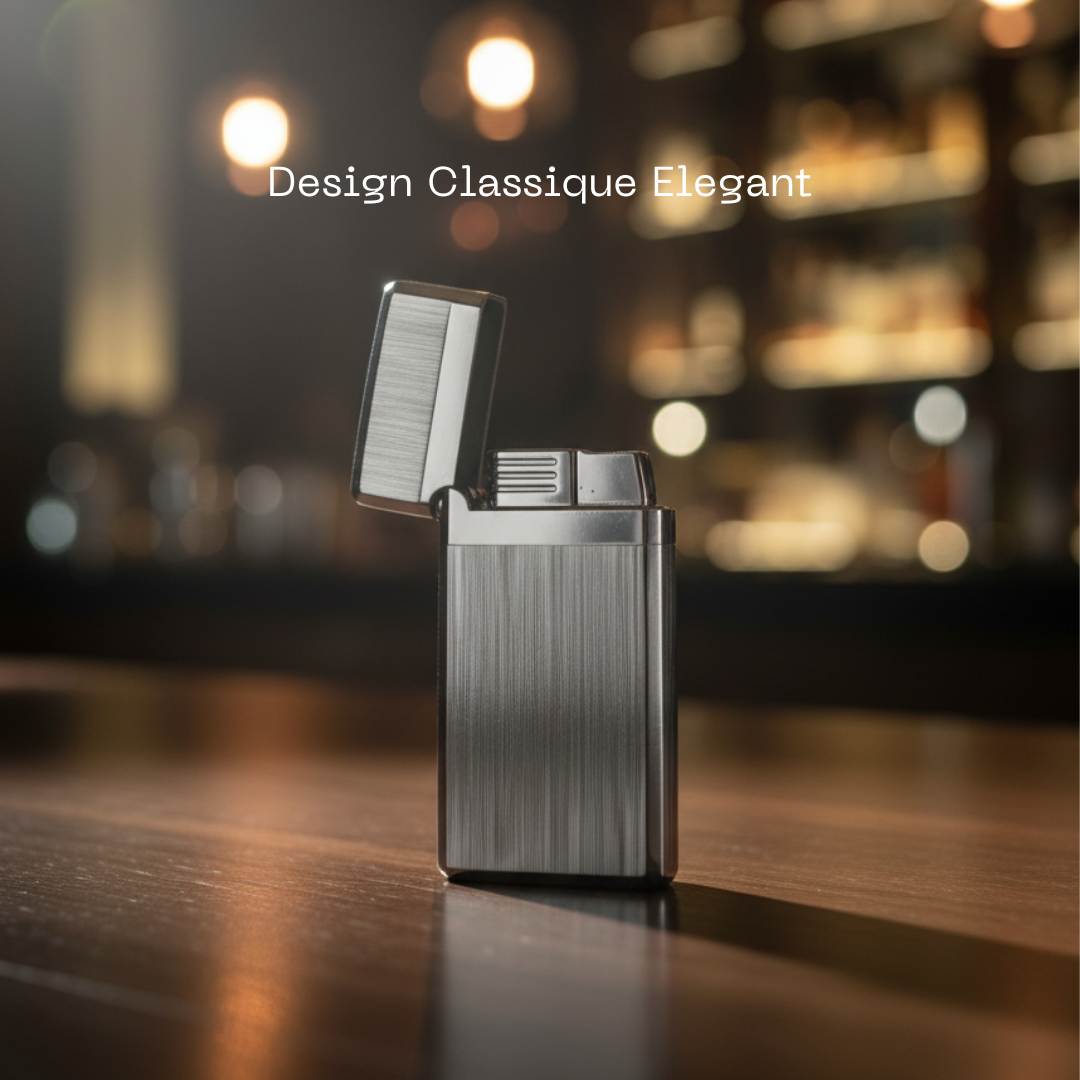 Pack 2 Briquets Métallique Premium GOLD & SILVER — vue 3