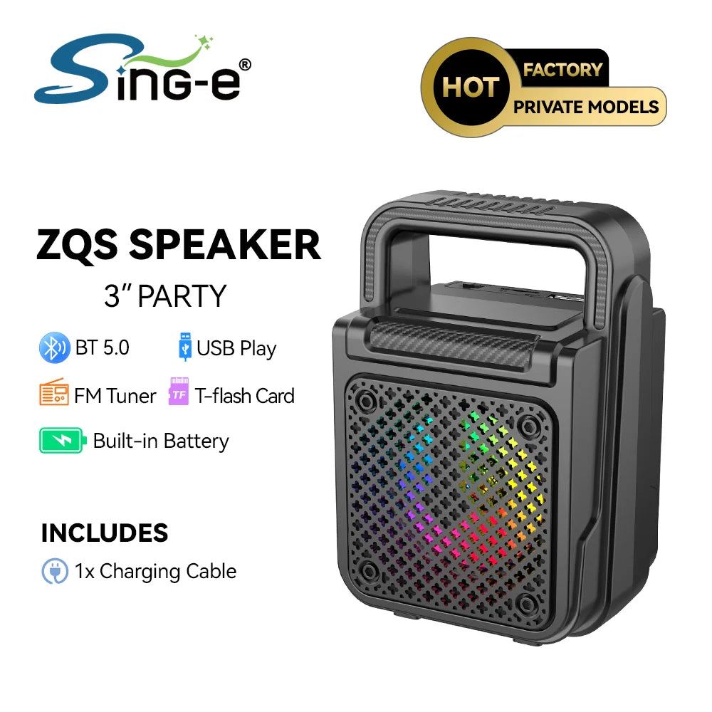 Haut-Parleur Portable Sans Fil Sing-e ZQS1372 — vue 3
