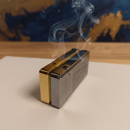 Pack 2 Briquets Métallique Premium GOLD & SILVER — vue 4
