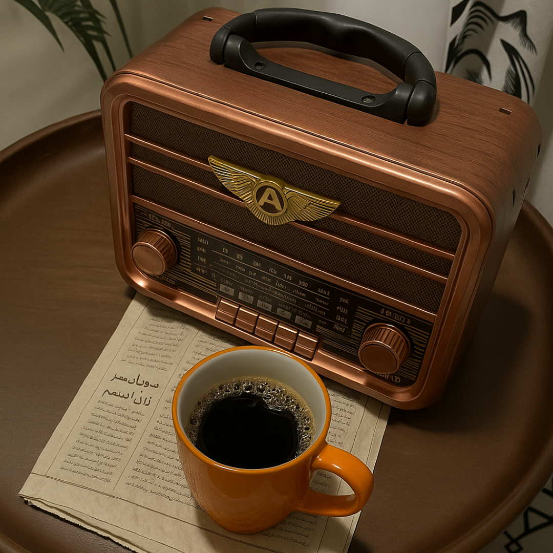 Haut-Parleur Vintage Portable – Radio FM MEIER RX-BT939 — vue 4