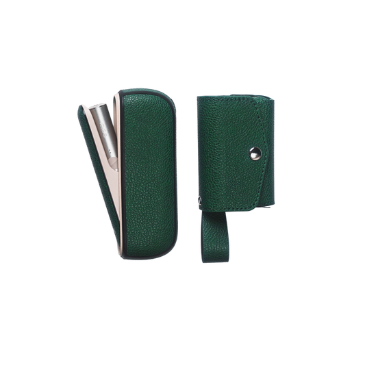 ILUMA Étui Cuir Vert