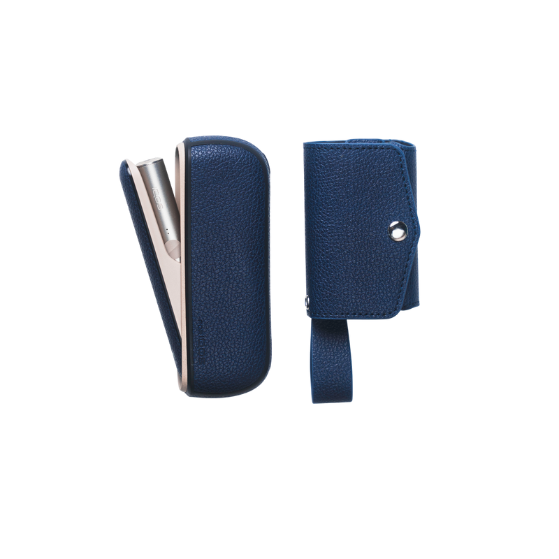 ILUMA Étui Cuir Bleu