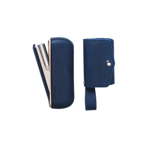 ILUMA Étui Cuir Bleu