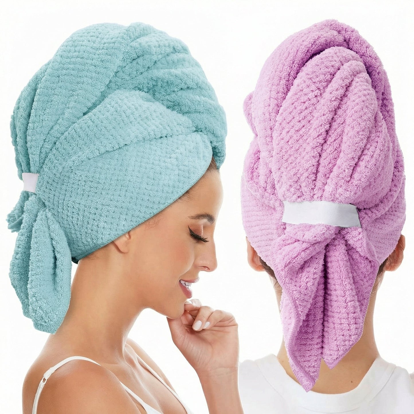 La Serviette Microfibre Premium pour Femme. 🌸🧖♀️✨ — vue 6