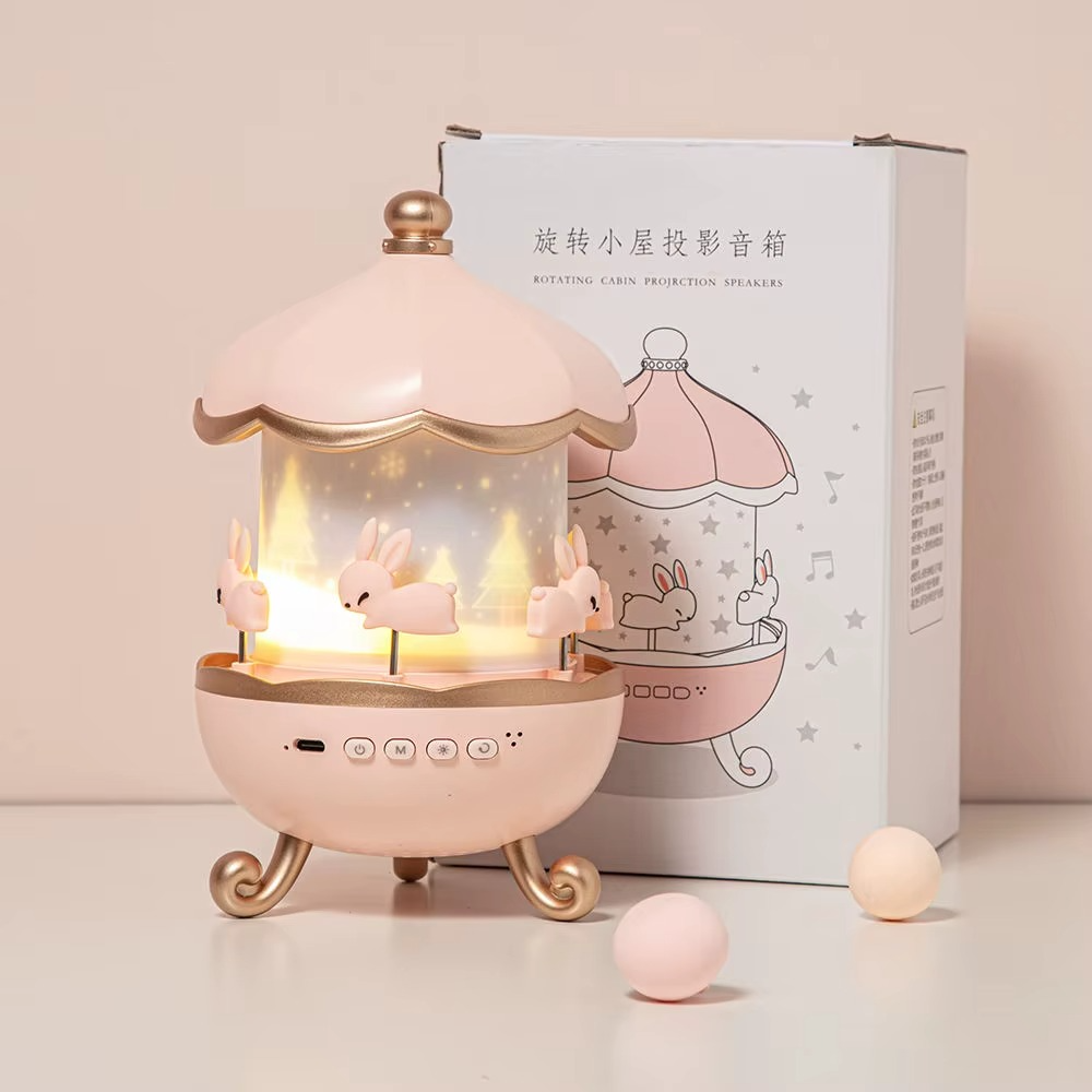 Projecteur Veilleuse Bunny's Carousel Bluetooth — vue 6