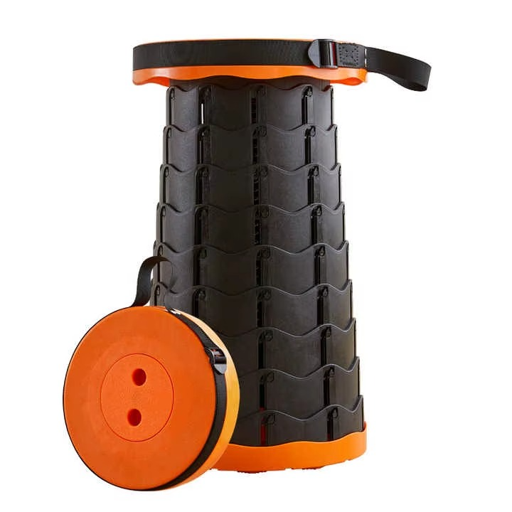 Tabouret Pliant Rétractable et Réglable Portable — vue 6