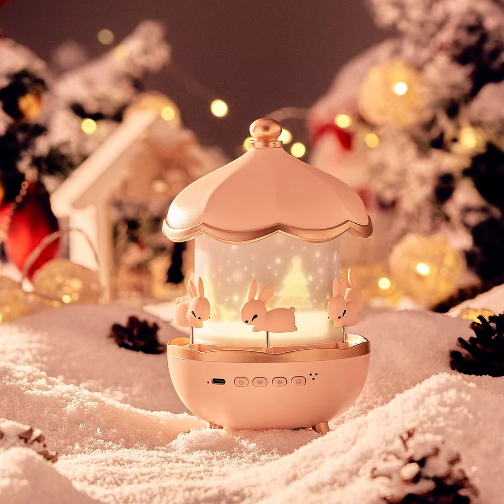 Projecteur Veilleuse Bunny's Carousel Bluetooth — vue 7