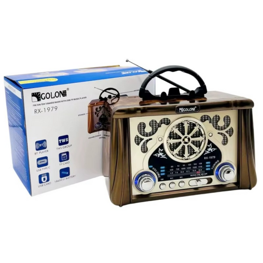 Radio et Haut Parleur GOLON RX-1979