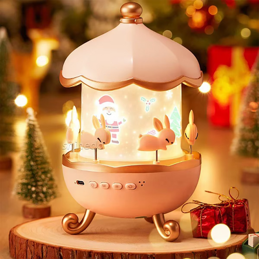 Projecteur Veilleuse Bunny's Carousel Bluetooth — vue 2