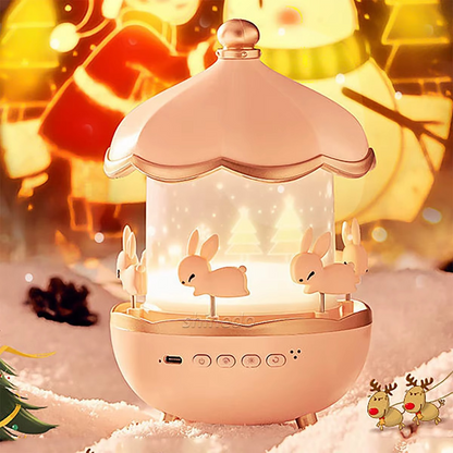 Projecteur Veilleuse Bunny's Carousel Bluetooth — vue 3