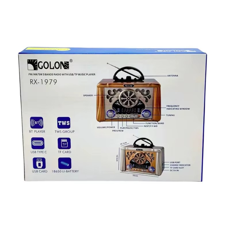 Radio et Haut Parleur GOLON RX-1979 — vue 6