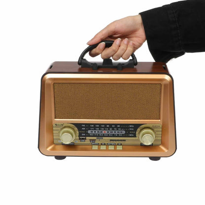 Radio Portable Sans Fil RX-BT1006 – Vintage & Moderne à la fois — vue 3
