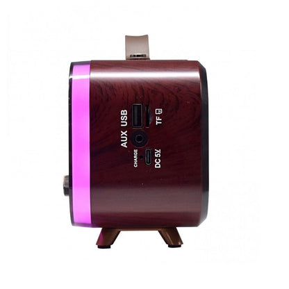 Radio Vintage Lumineuse MEIER MD-1315BT – Bluetooth, USB & Carte TF — vue 10