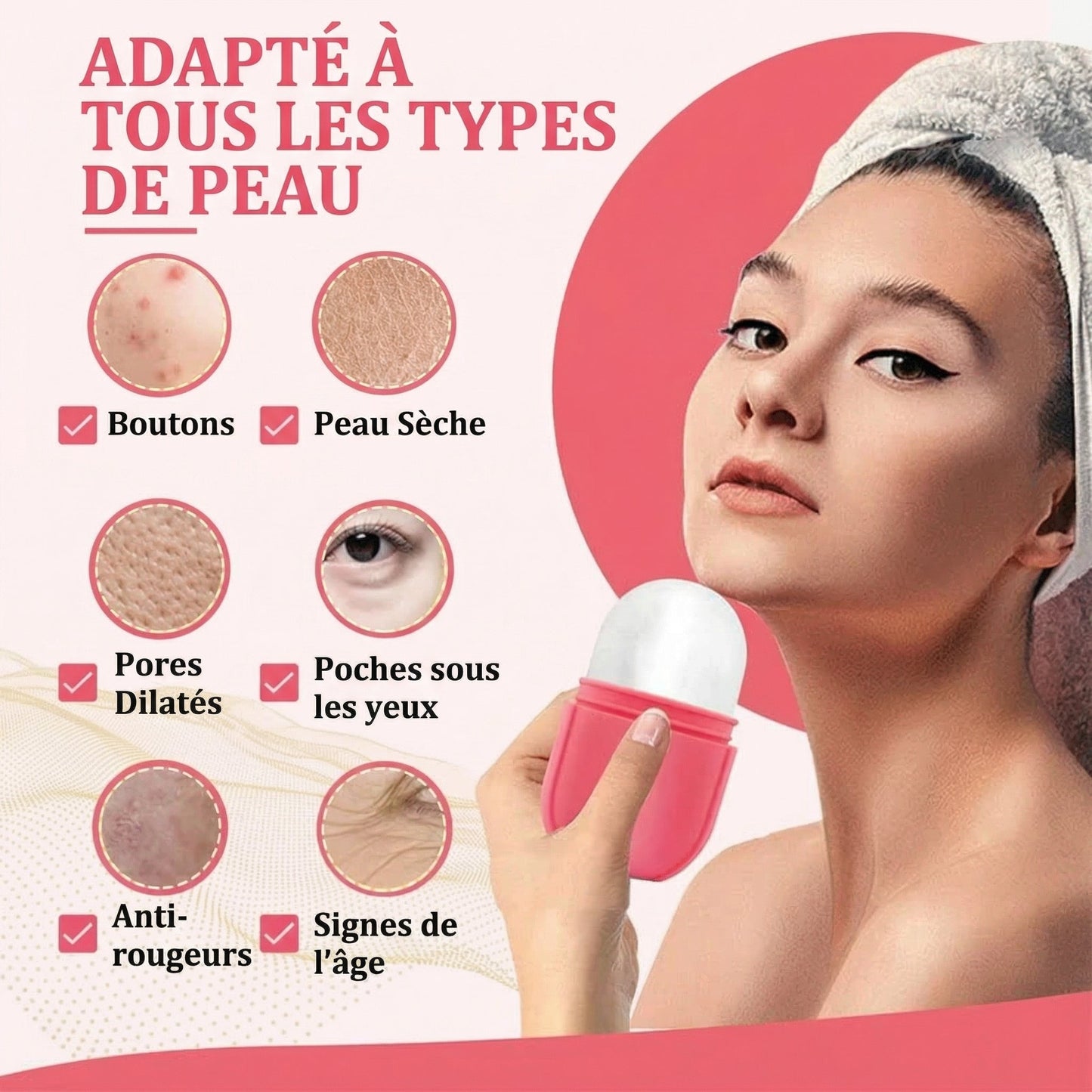 Ice Cube Face Roller — vue 3