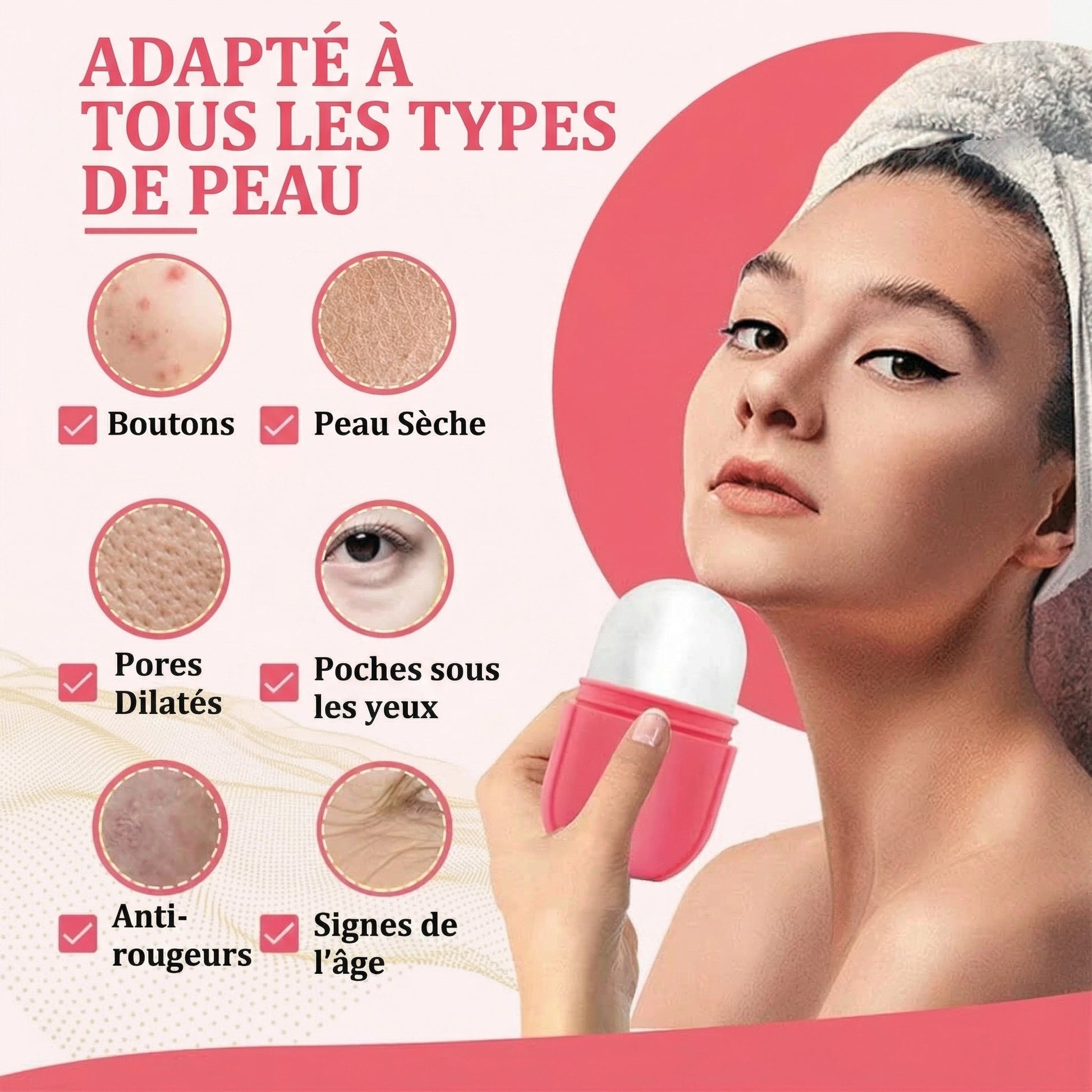 Ice Cube Face Roller — vue 3