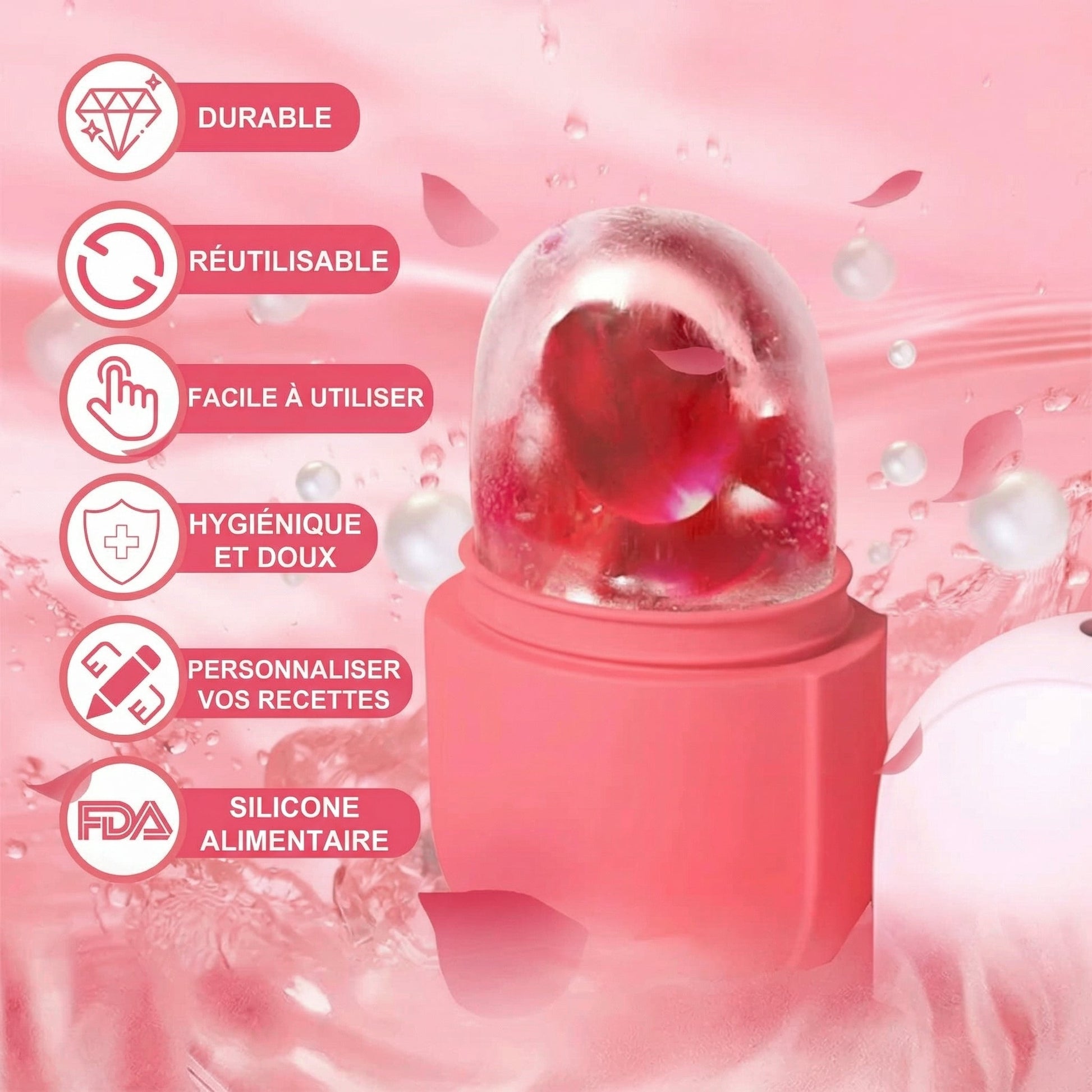 Ice Cube Face Roller — vue 5