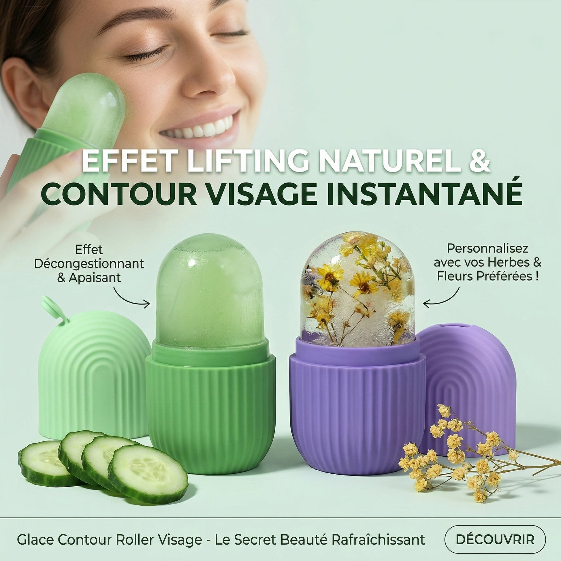 Ice Cube Face Roller