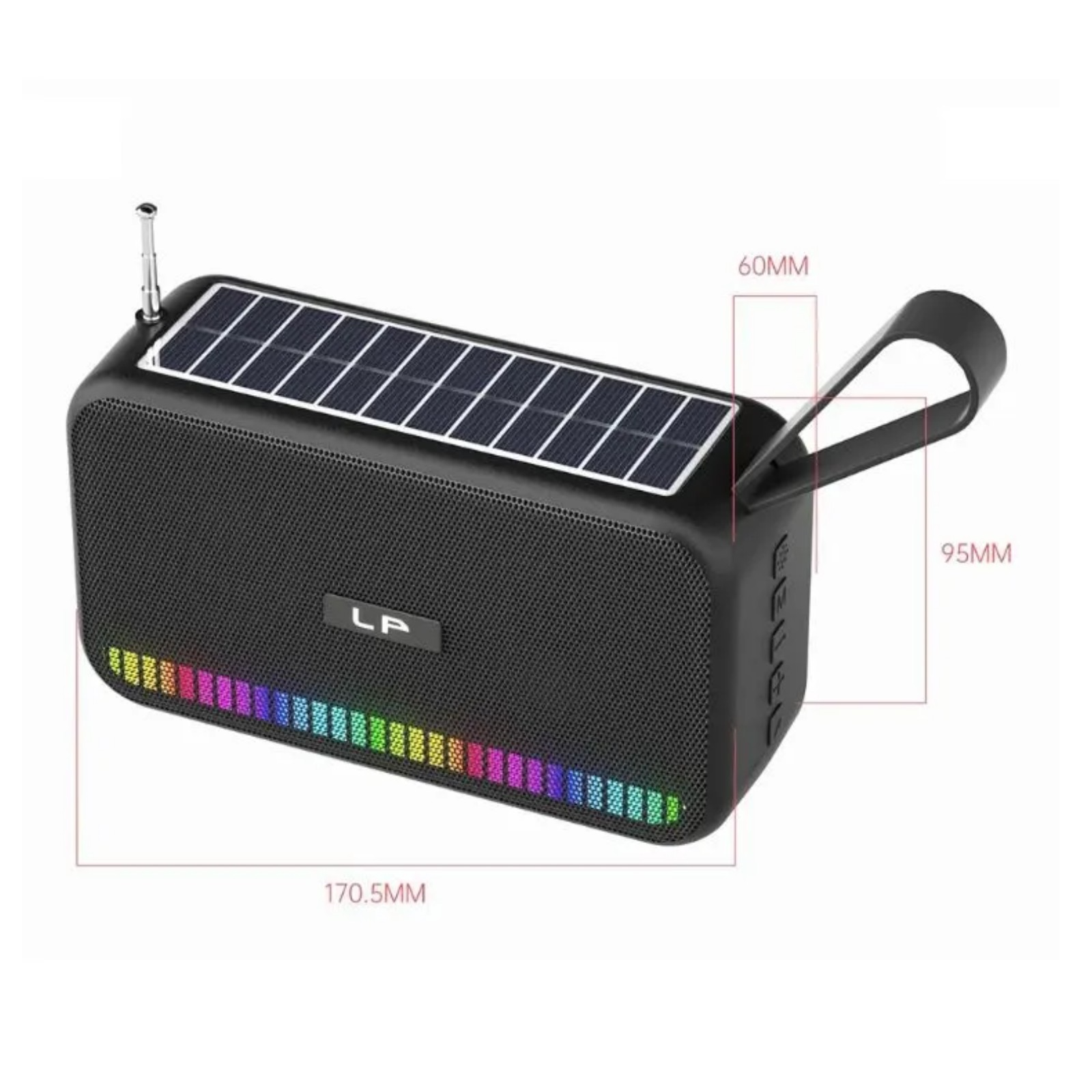 Haut-parleur et radio de plage avec charge solaire LP v75 — vue 6