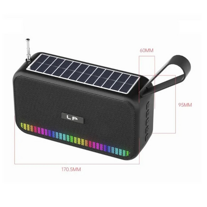 Haut-parleur et radio de plage avec charge solaire LP v75 — vue 6
