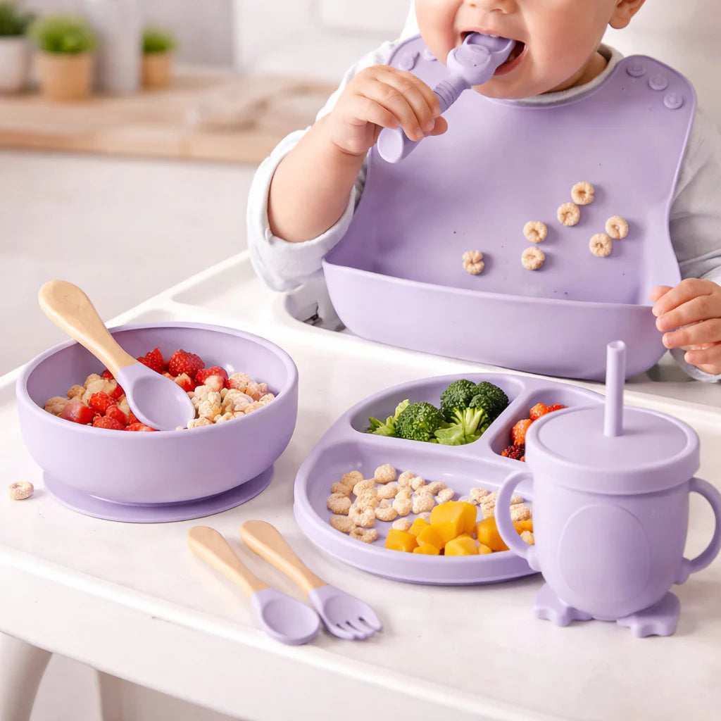 Ensemble d'alimentation pour bébé en silicone  alimentaire SafeScoop™ — vue 5