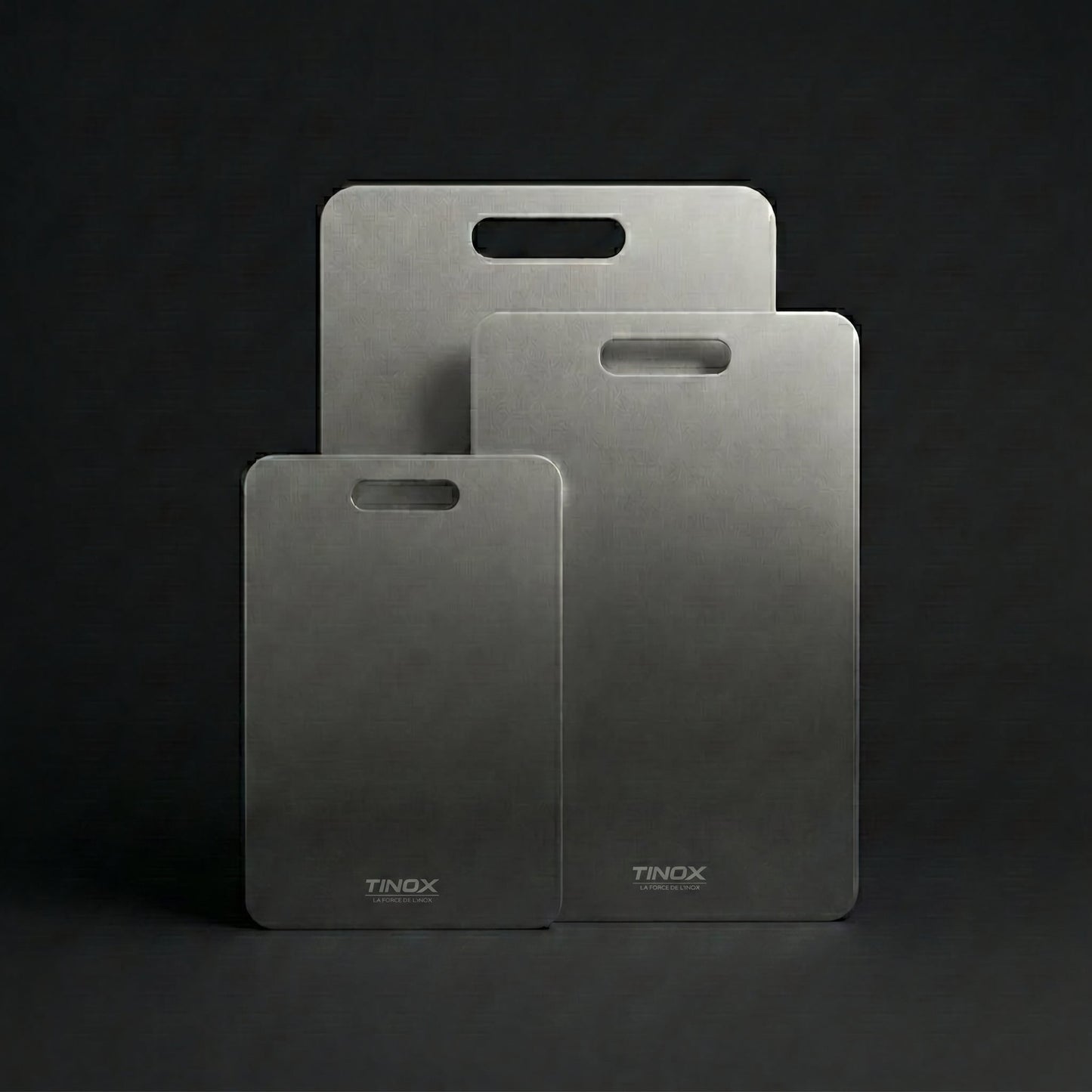 Planche à Decouper TINOX™ 100% Inox Alimentaire 304 (18/10) — vue 7