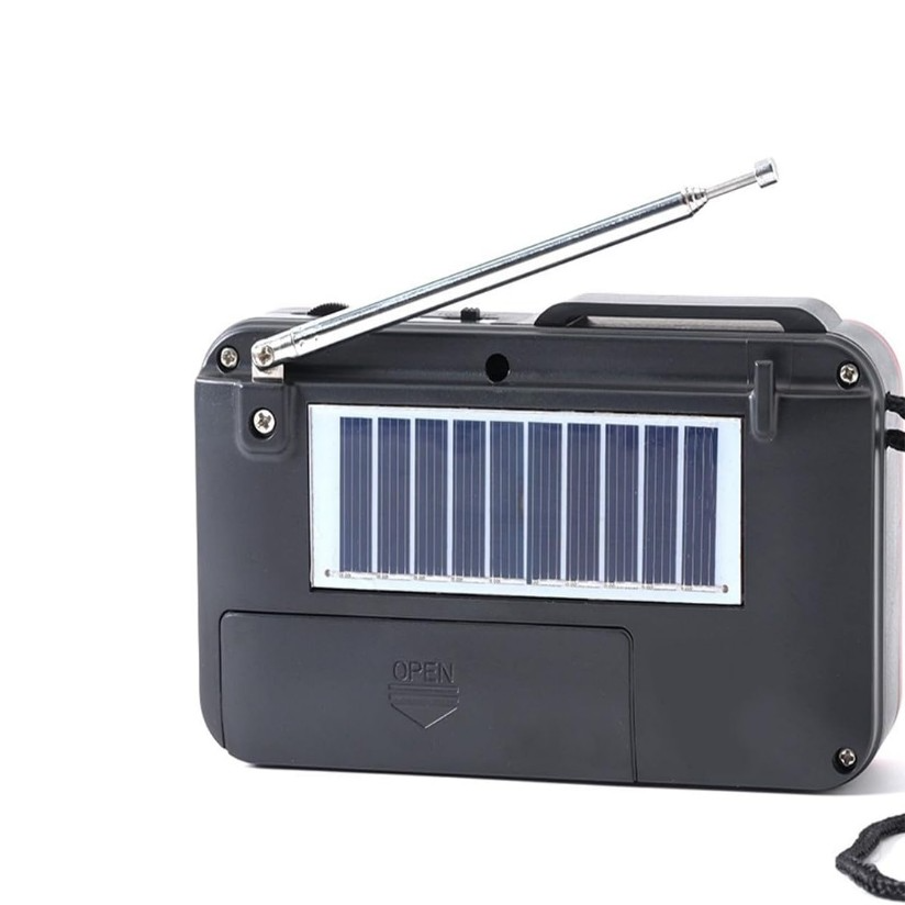 Radio FM avec haut-parleur rechargeable avec l’energie solaire — vue 7