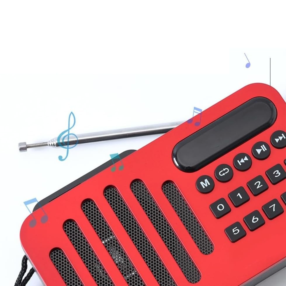 Radio FM avec haut-parleur rechargeable avec l’energie solaire — vue 5