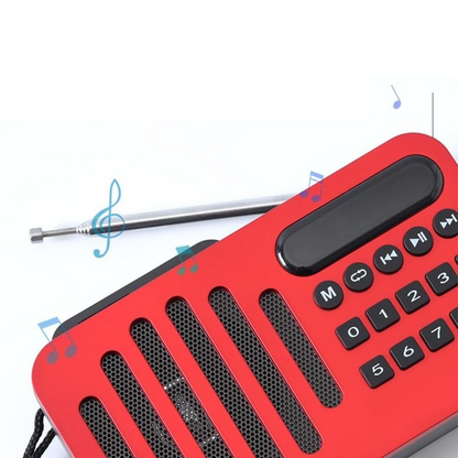 Radio FM avec haut-parleur rechargeable avec l’energie solaire — vue 5