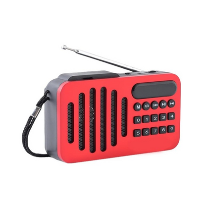 Radio FM avec haut-parleur rechargeable avec l’energie solaire — vue 4