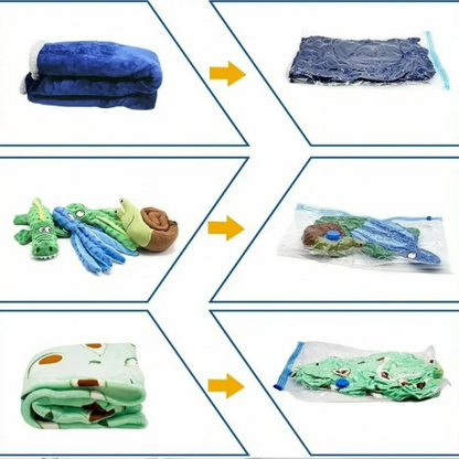 Pack Sacs de rangement sous vide avec pompe — vue 5