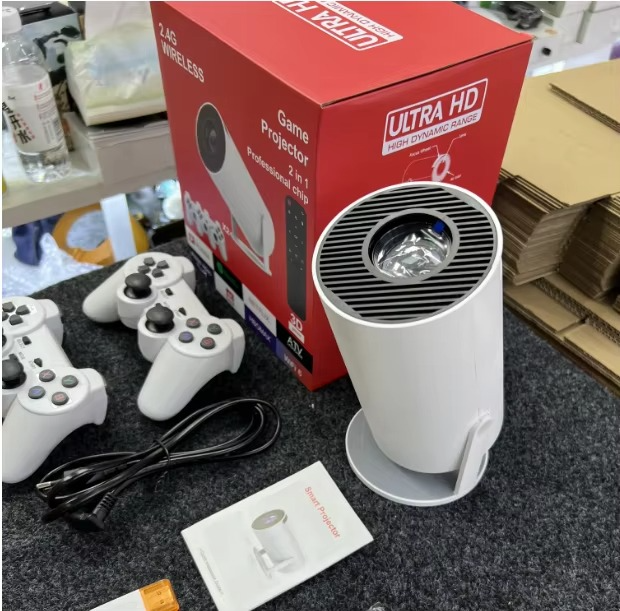 ArcadeBox™  Projecteur 4K avec console de jeux rétro intégrée +20 000 Jeux — vue 3