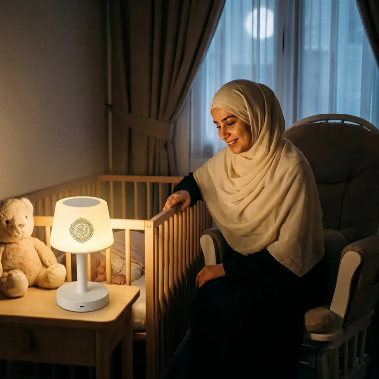LumiNour™ - Veilleuse Islamique (Coran, Adhkar & Lumière Douce) — vue 11