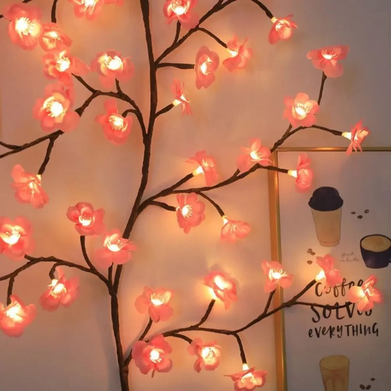 SakuraGlow™ – Guirlande LED Fleur de Cerisier pour Décoration Murale & Ambiance Romantique — vue 4