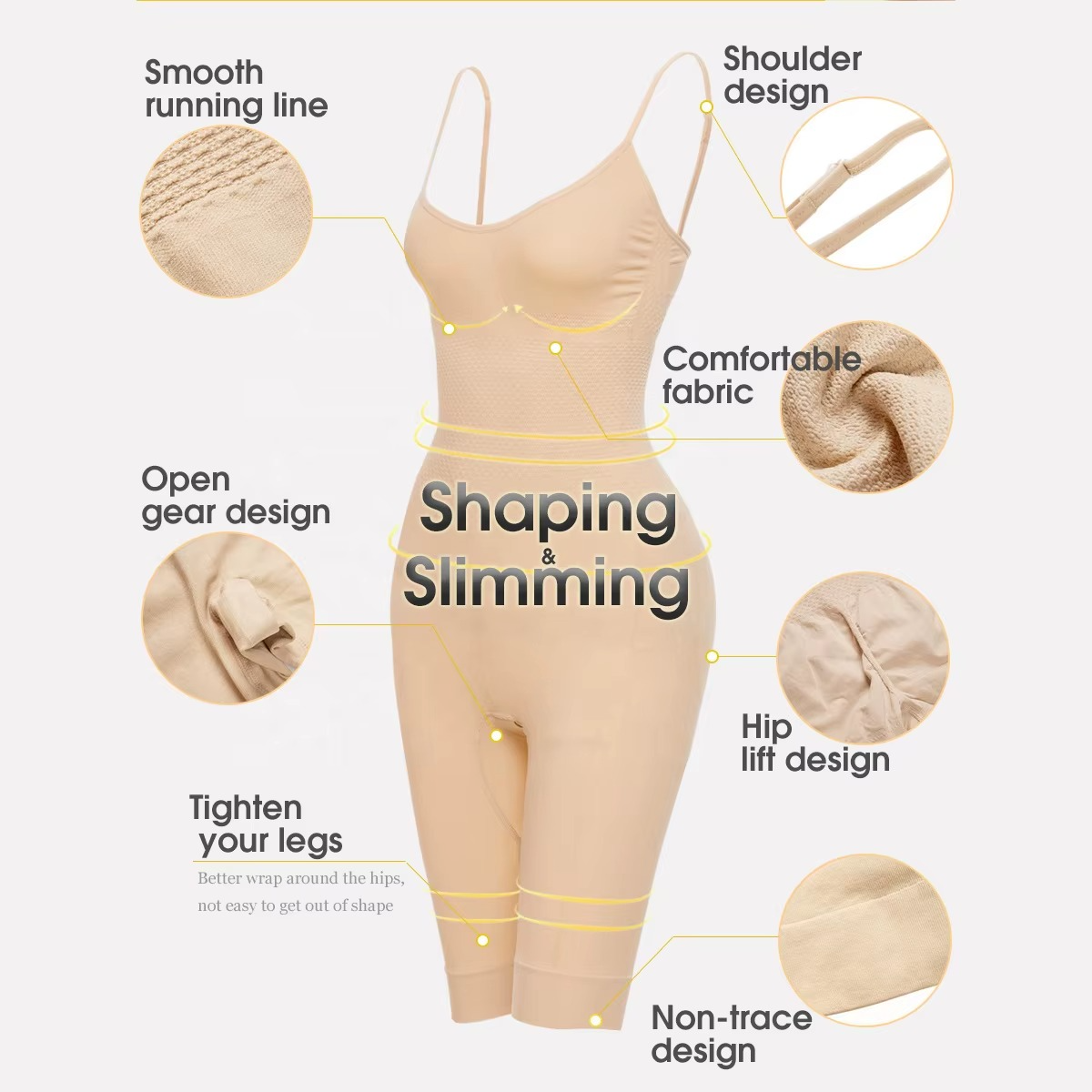 Silhouet™ - La Combinaison Gaine 2-en-1 Amincissante (Ventre Plat & Galbe) — vue 4