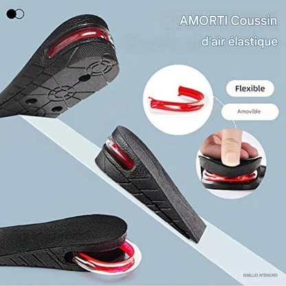 Semelles Réhausseuses Invisibles – Gagnez Jusqu’à +7,5 cm de Taille — vue 4