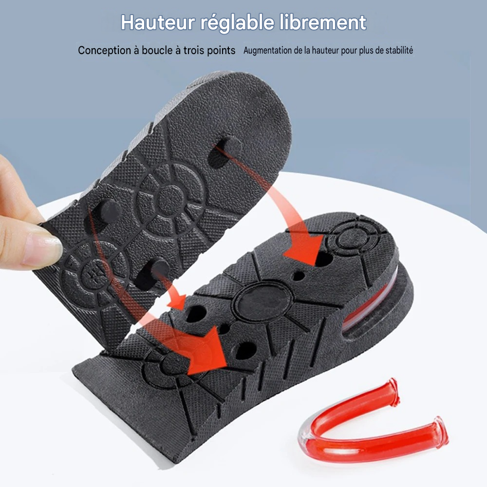 Semelles Réhausseuses Invisibles – Gagnez Jusqu’à +7,5 cm de Taille — vue 7