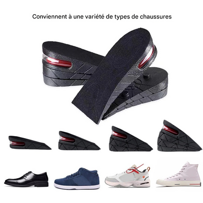 Semelles Réhausseuses Invisibles – Gagnez Jusqu’à +7,5 cm de Taille — vue 10