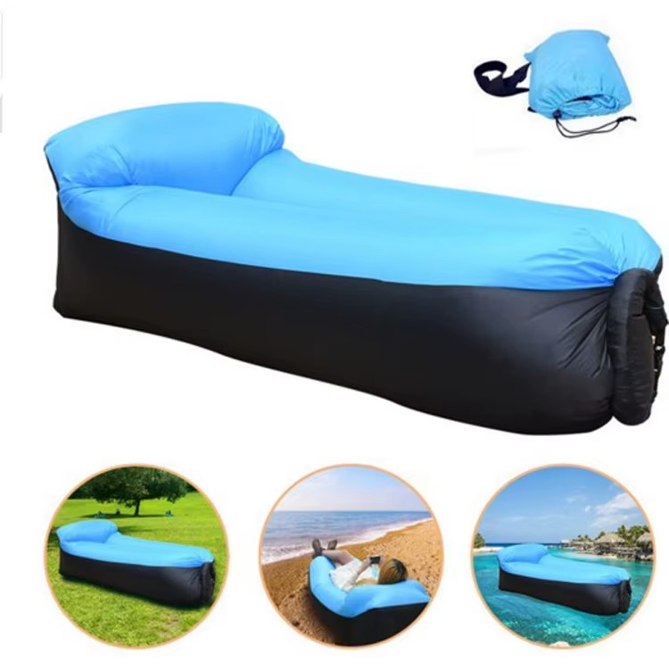 Canapé Gonflable Outdoor – Fauteuil Air Lounge Portable Ultra Confort pour Camping, Plage, Jardin & Voyage — vue 7