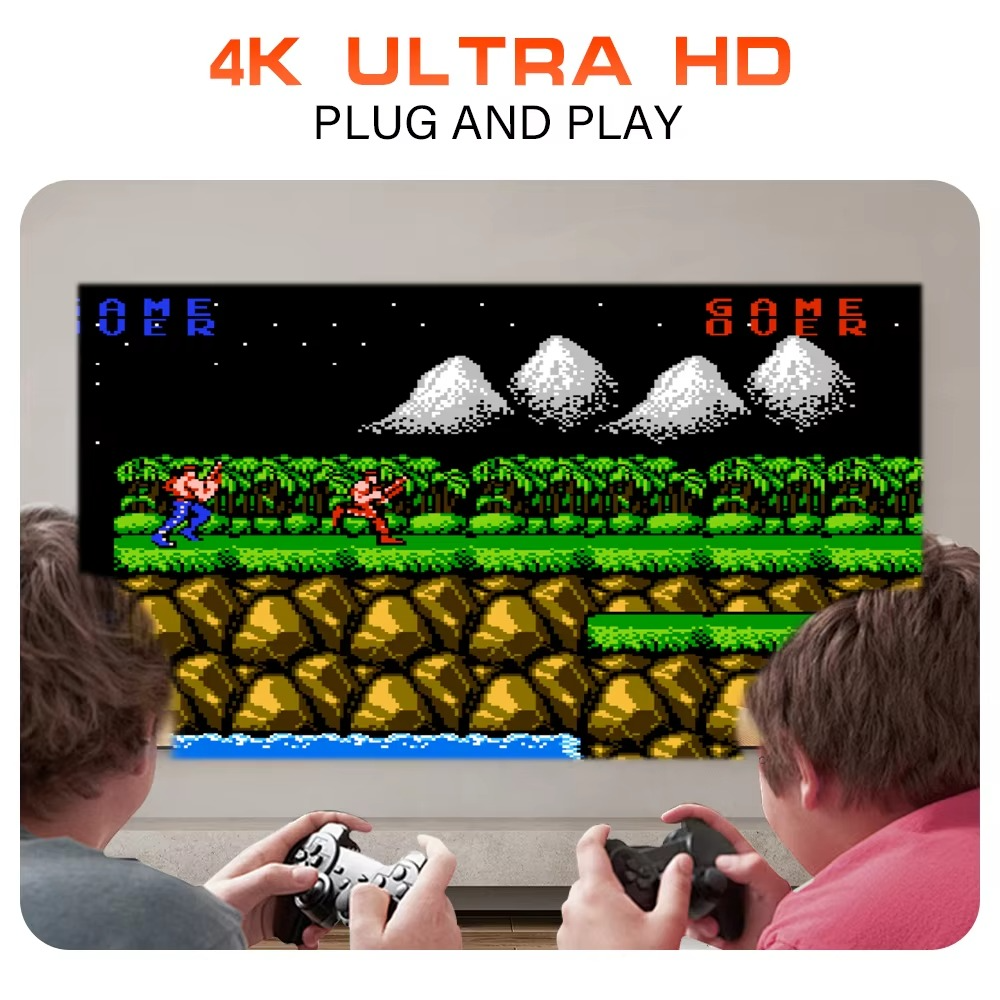 ArcadeBox™  Projecteur 4K avec console de jeux rétro intégrée +20 000 Jeux — vue 17