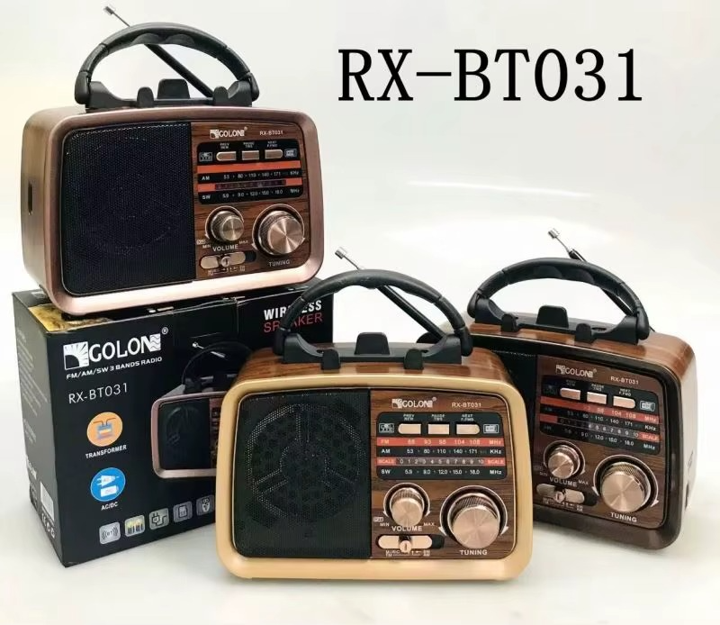Radio Multi-fréquence Portable Golon RX-BT031 — vue 2