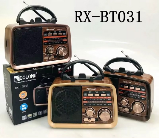 Radio Multi-fréquence Portable Golon RX-BT031 — vue 2