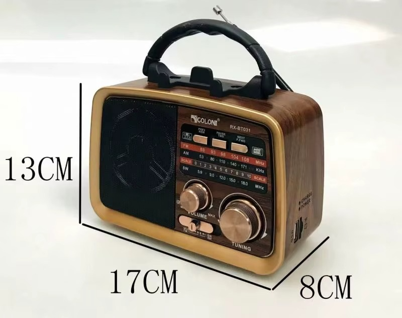 Radio Multi-fréquence Portable Golon RX-BT031 — vue 3