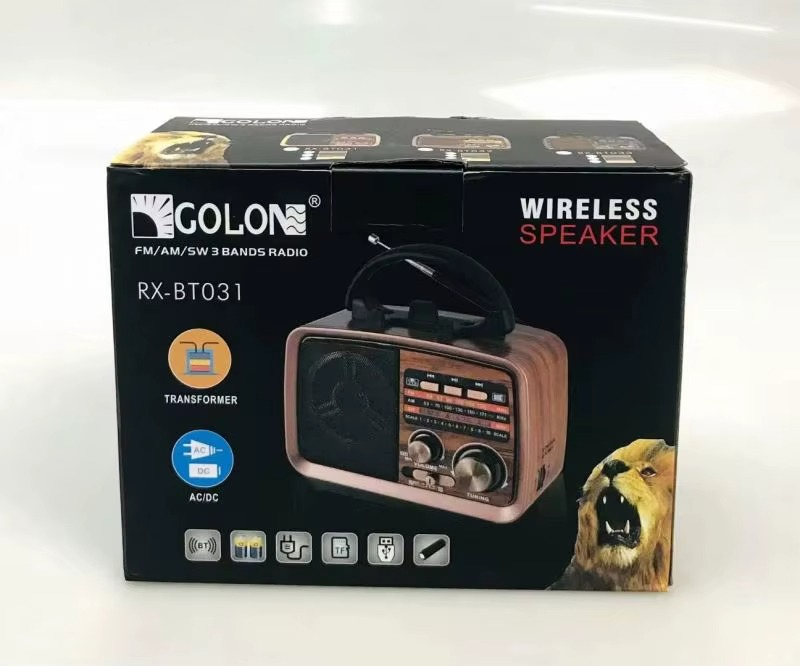 Radio Multi-fréquence Portable Golon RX-BT031 — vue 5
