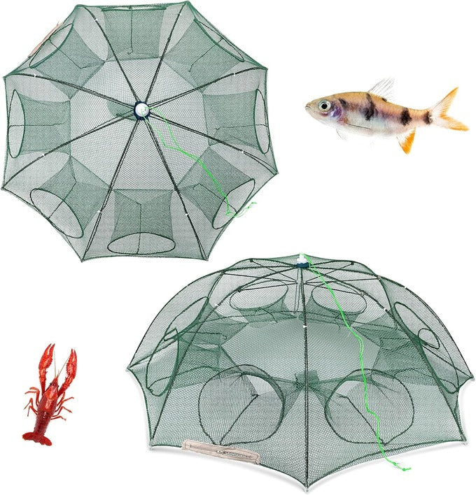 Piège à poisson شبكة صيد أوتوماتيكية قابلة للطي — vue 11